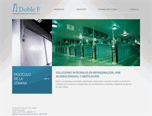 Tablet Screenshot of doblef.com